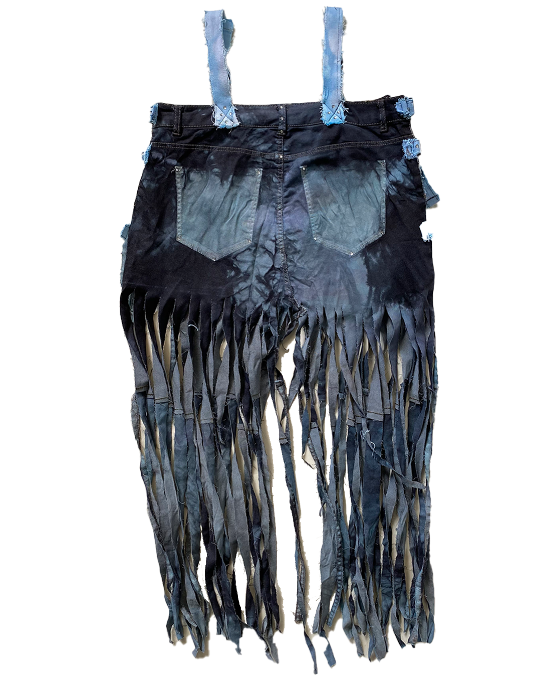 Woodstock Tie Dye Overall / Gray Scale