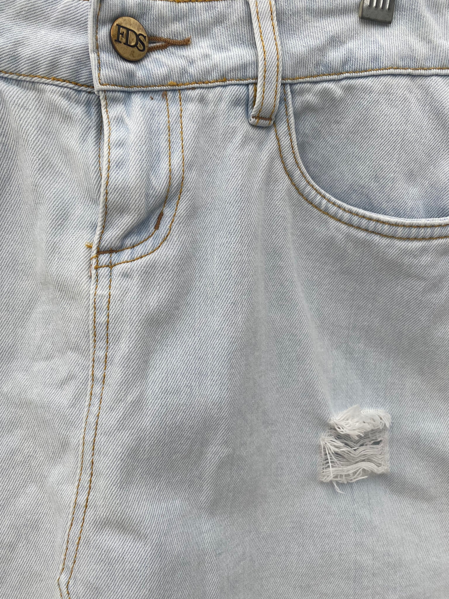 Mini falda denim azul claro / Pre-loved