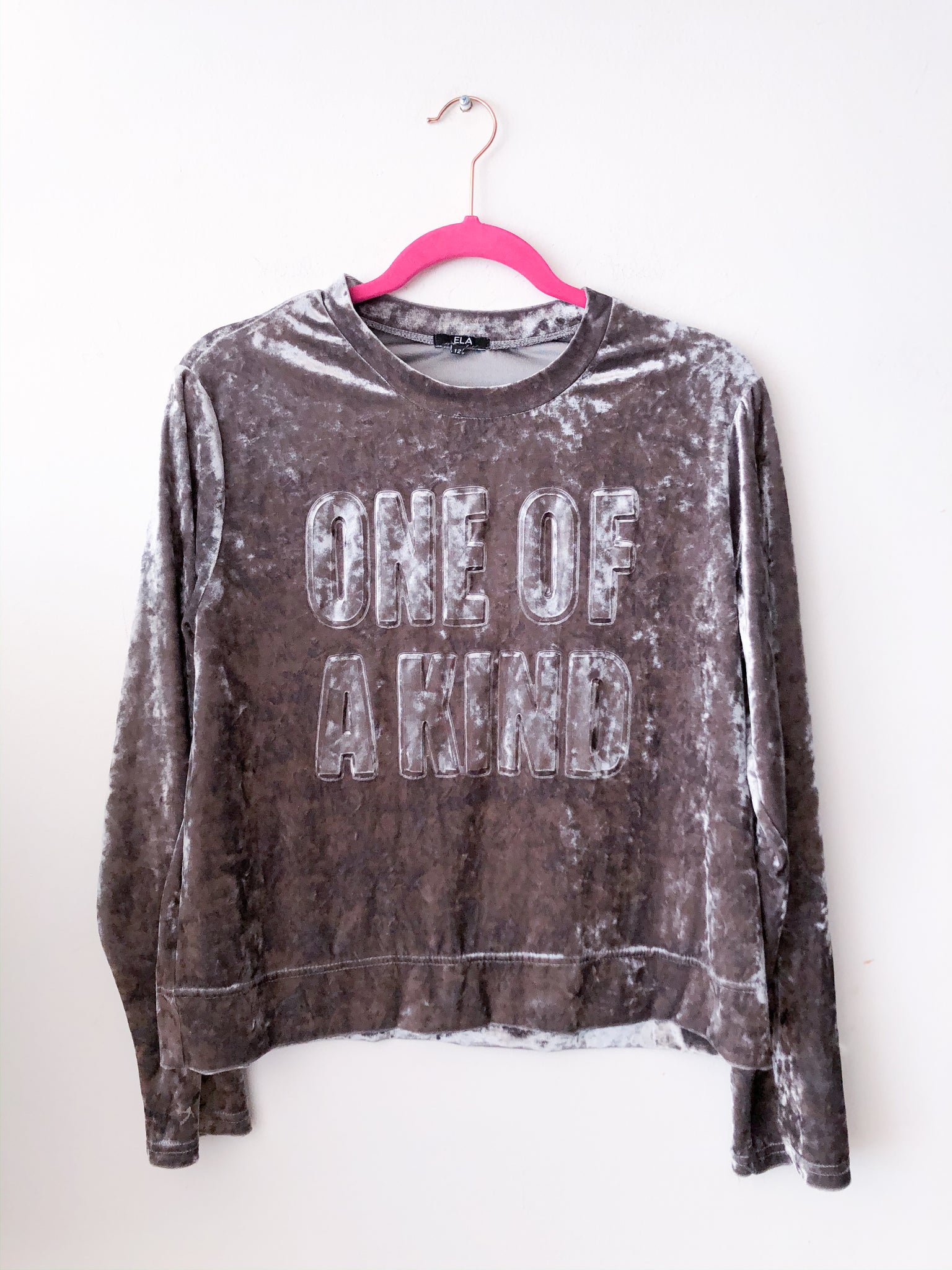 One of a kind velvet jumper  / Pre-loved