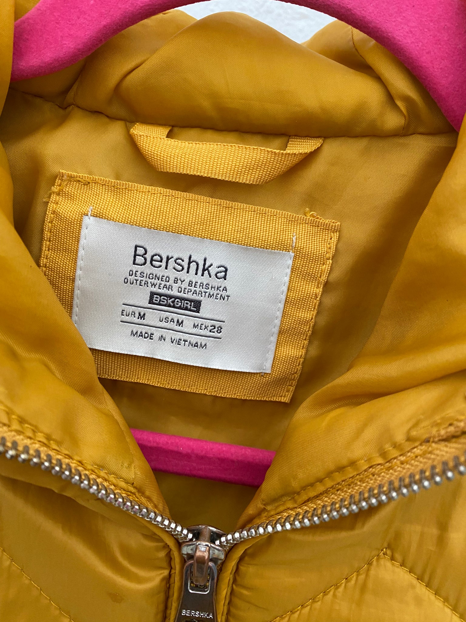 Chaqueta puffer mostaza - Pre-Loved