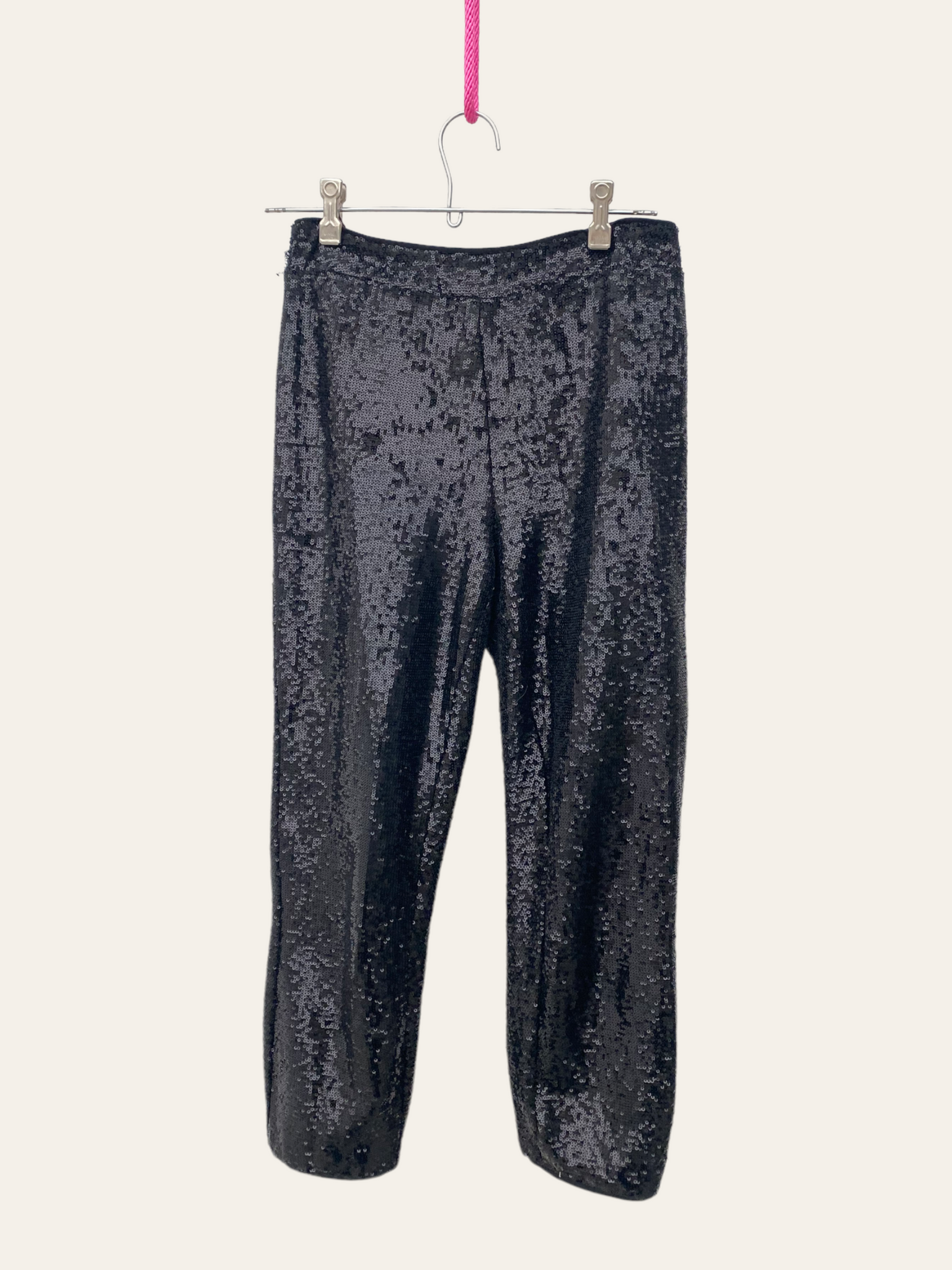 Pants negros de lentejuelas  - Pre-loved