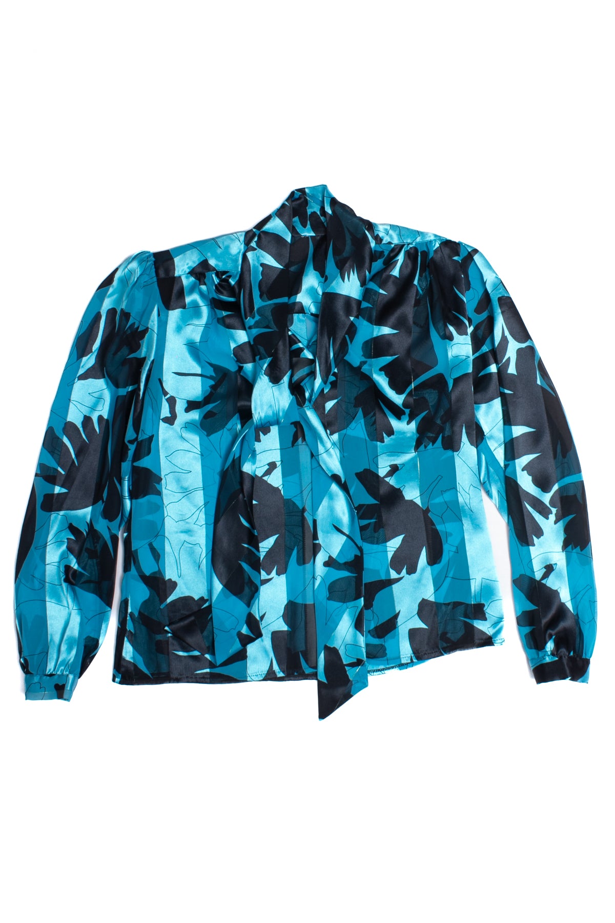 Blue Garden Vintage  Shirt