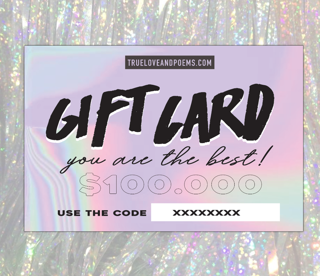 Gift Card - You are the best!